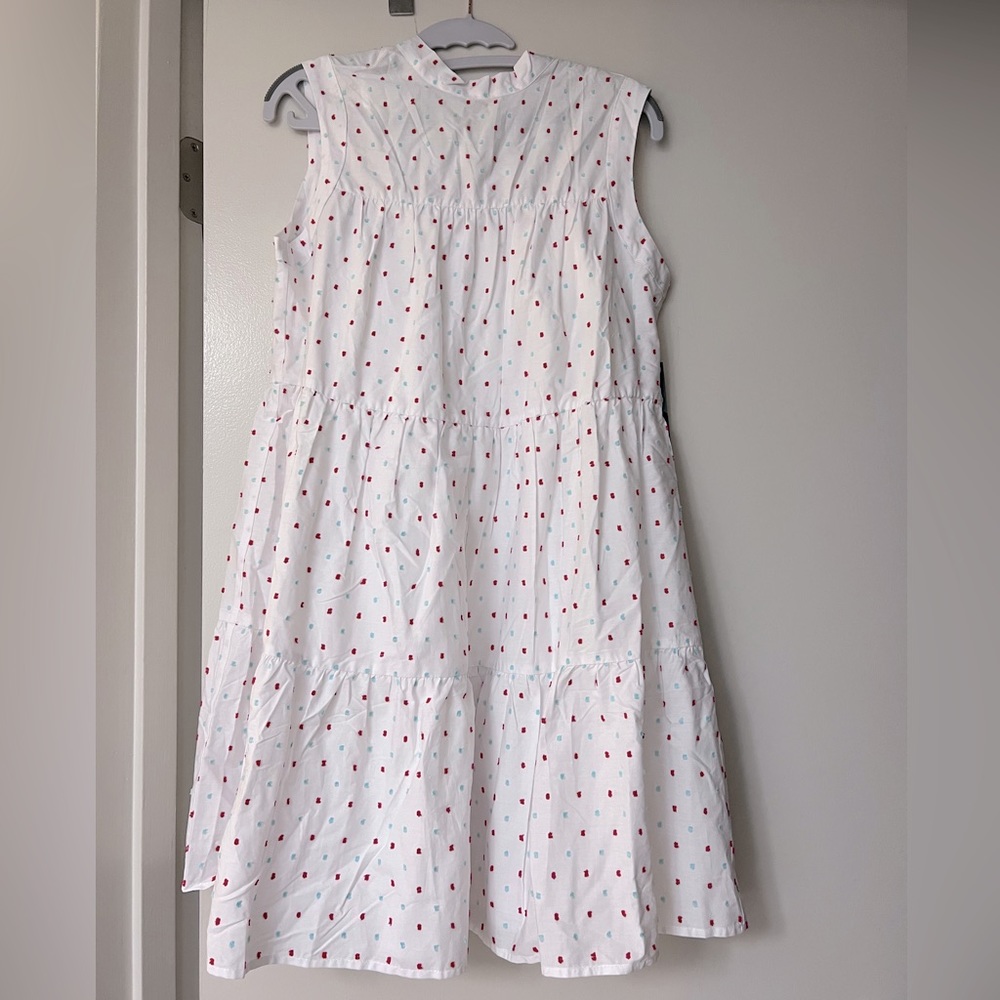 ModCloth Tiered Sleeveless Shift Dress XS